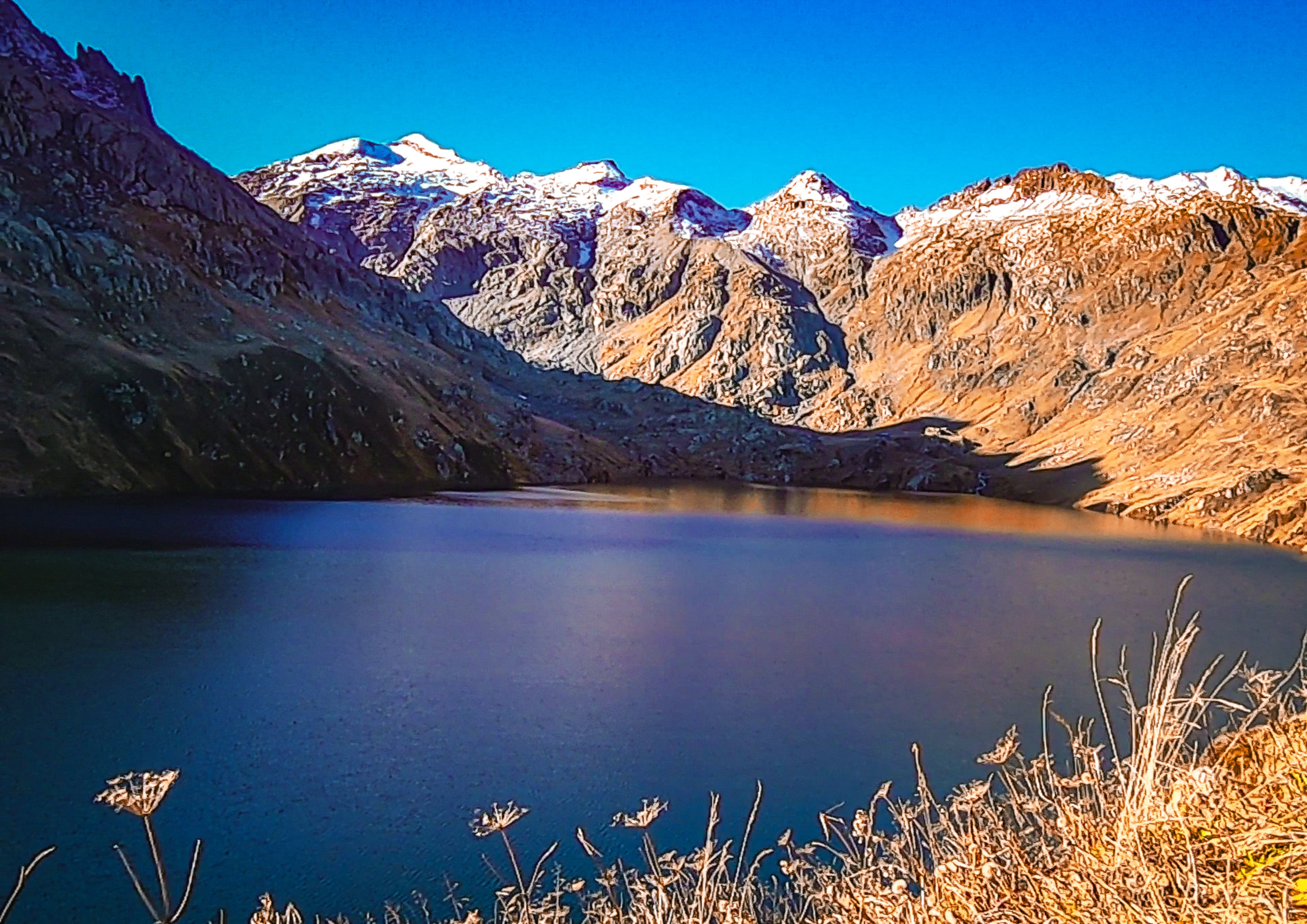 Gotthard Lago Lucendro PosterA4