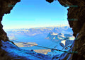 Pilatus – Blick durch das Felsenfenster | Digitales Foto