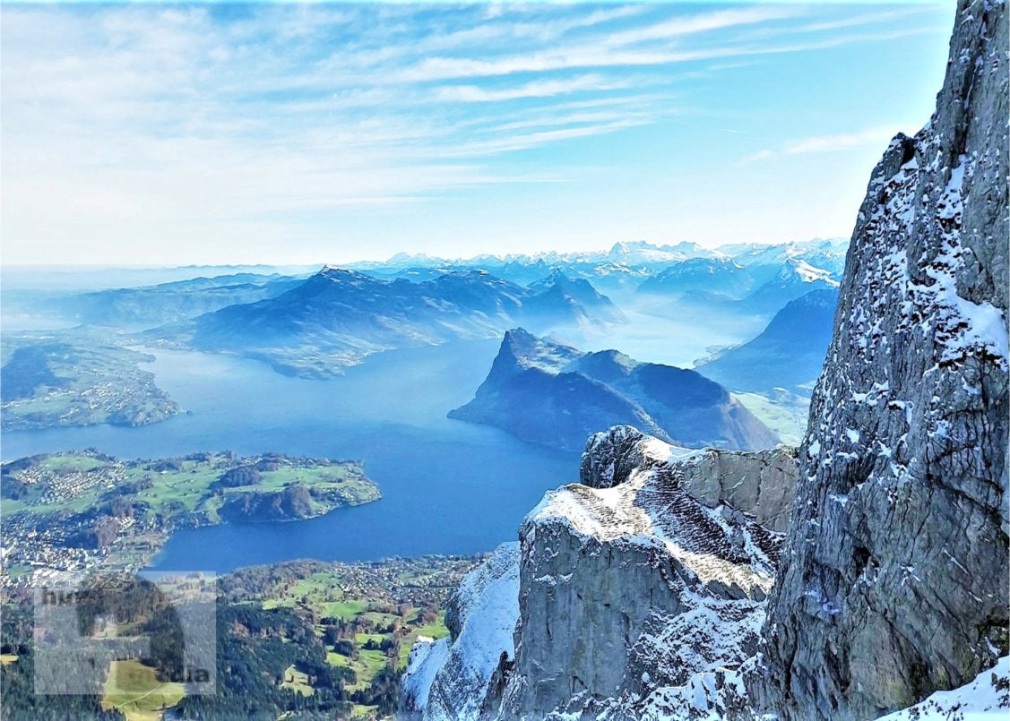 Pilatuspanorama mit Vierwaldstättersee
