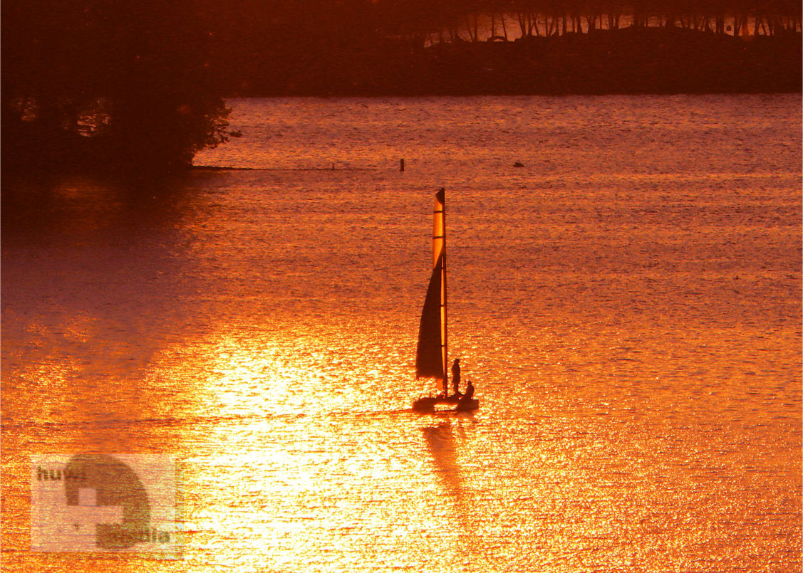 Sunset Lake Lucerne